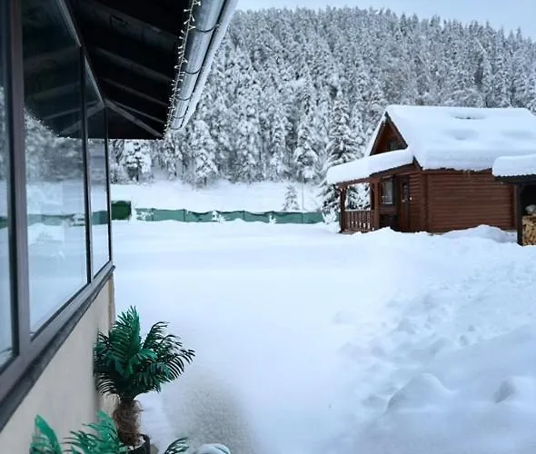 еднофамилна дървена къщичка